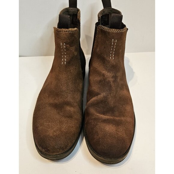 Clarks Clarkdale Hall Brown Suede Men Slip On Chelsea Boots Size 10 M - Picture 5 of 10
